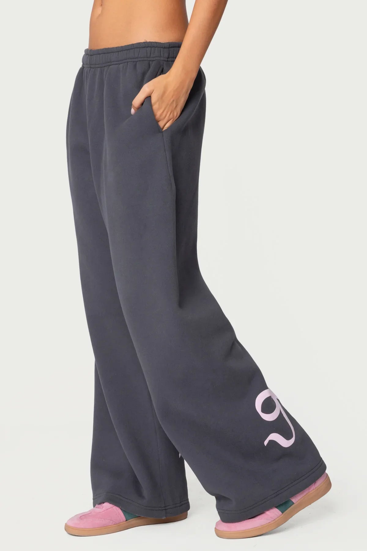 Bow Sweat Pants