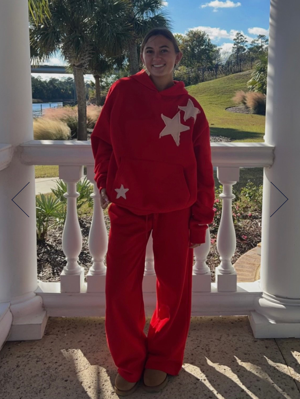 Ruby Starry Hoodie