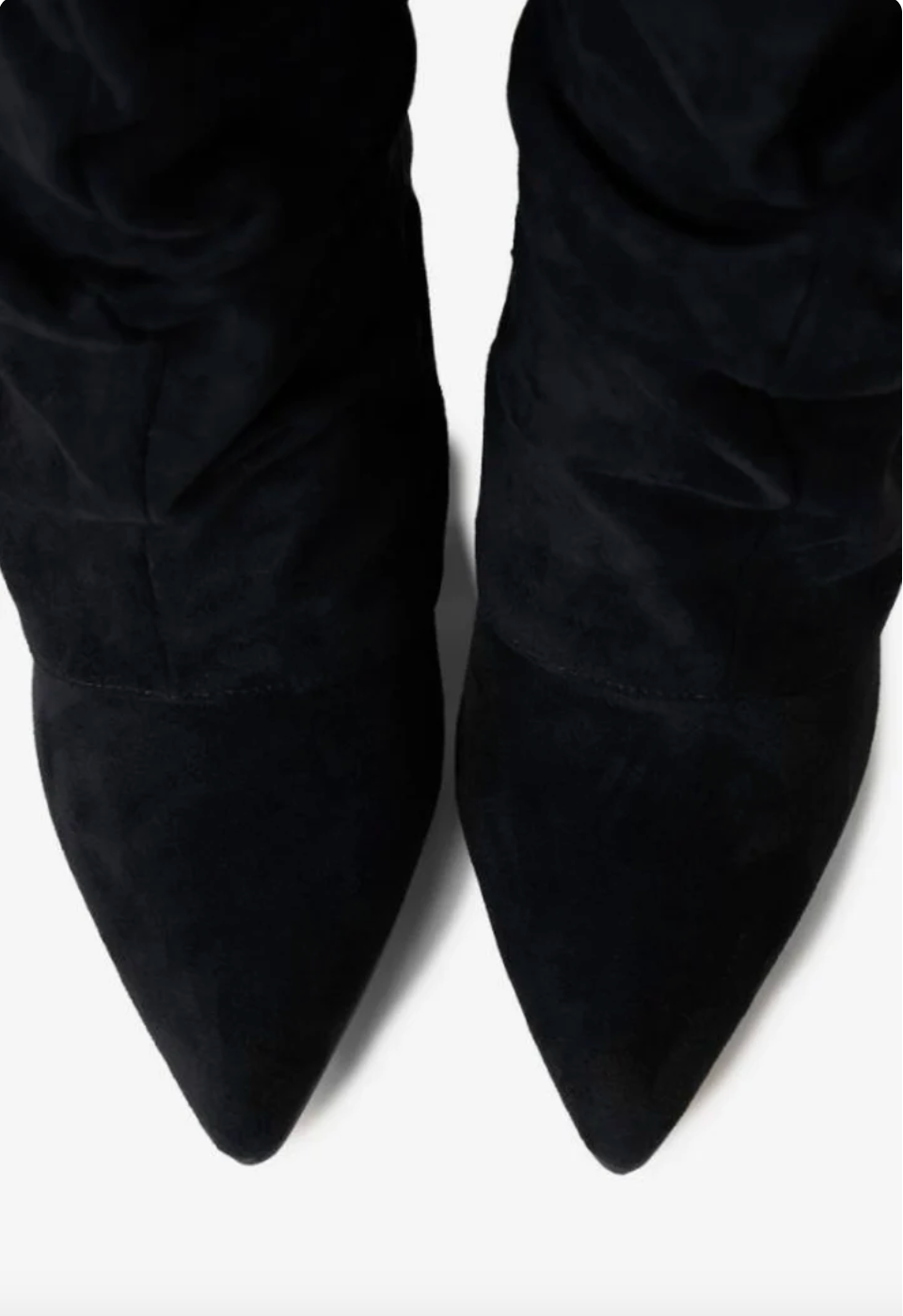 Black Vienna Slouchy Suede Boots